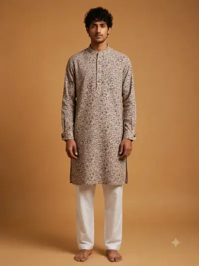 Print Kurta -  Micro Floral