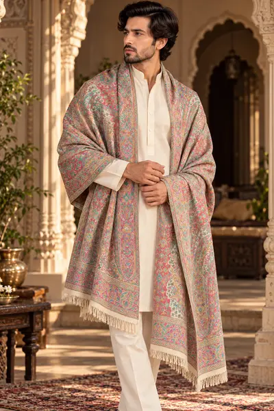 Shawl - Rich Patterned